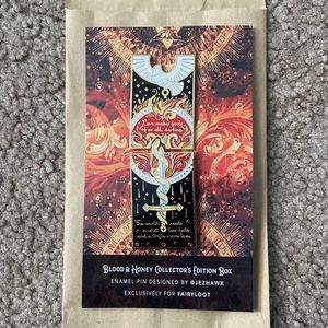 Serpent and Dove Inspired Enamel Pin